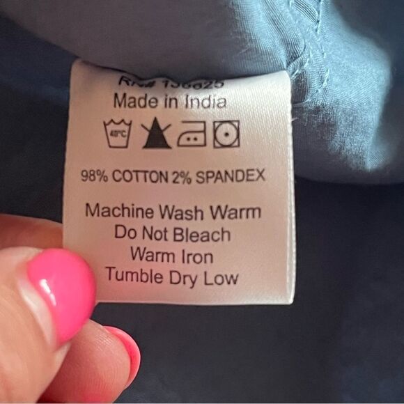 Colours by Alexander Julian Mens XL button down shirt blue​​​ - Picture 6 of 16